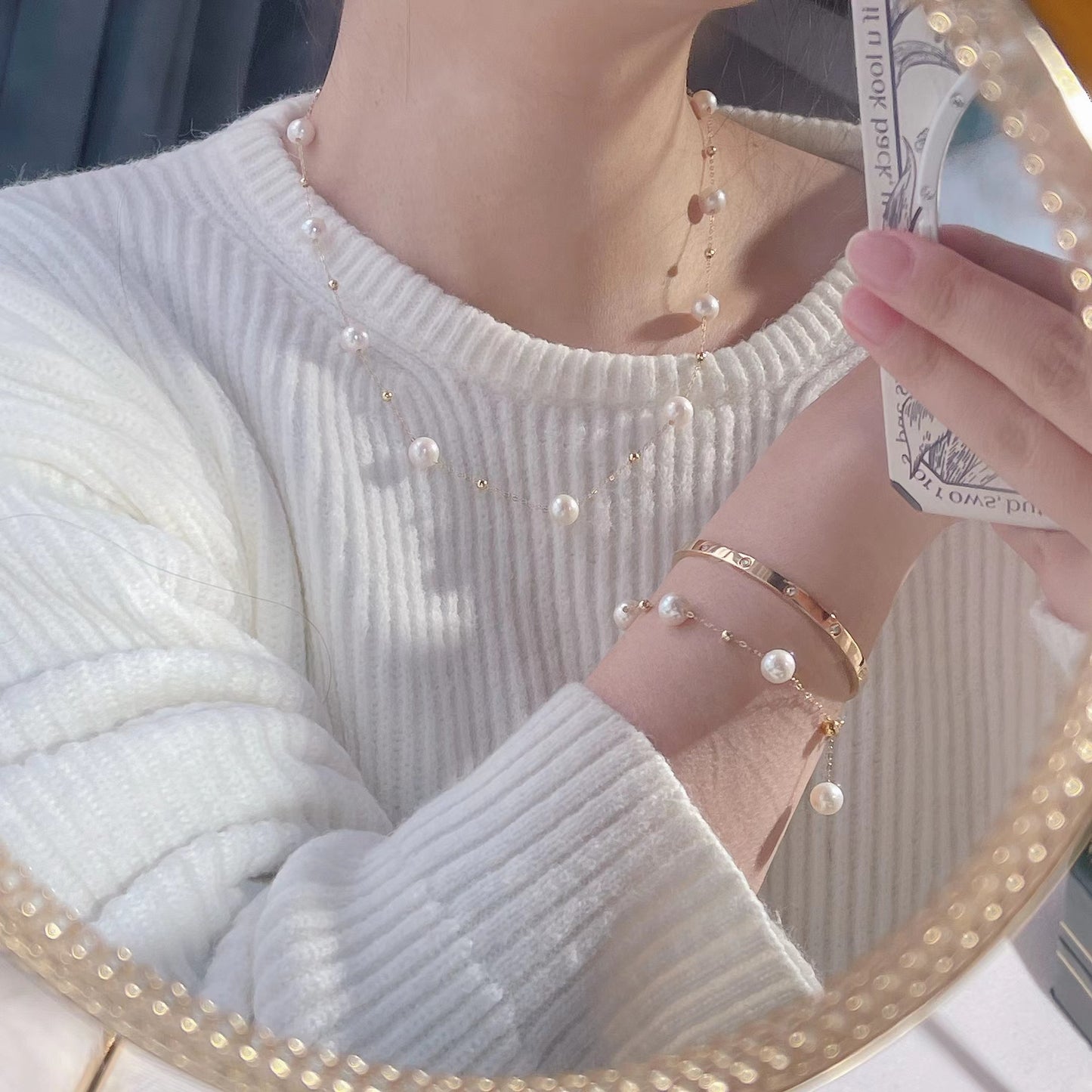 Twinkle Pearl Bracelet