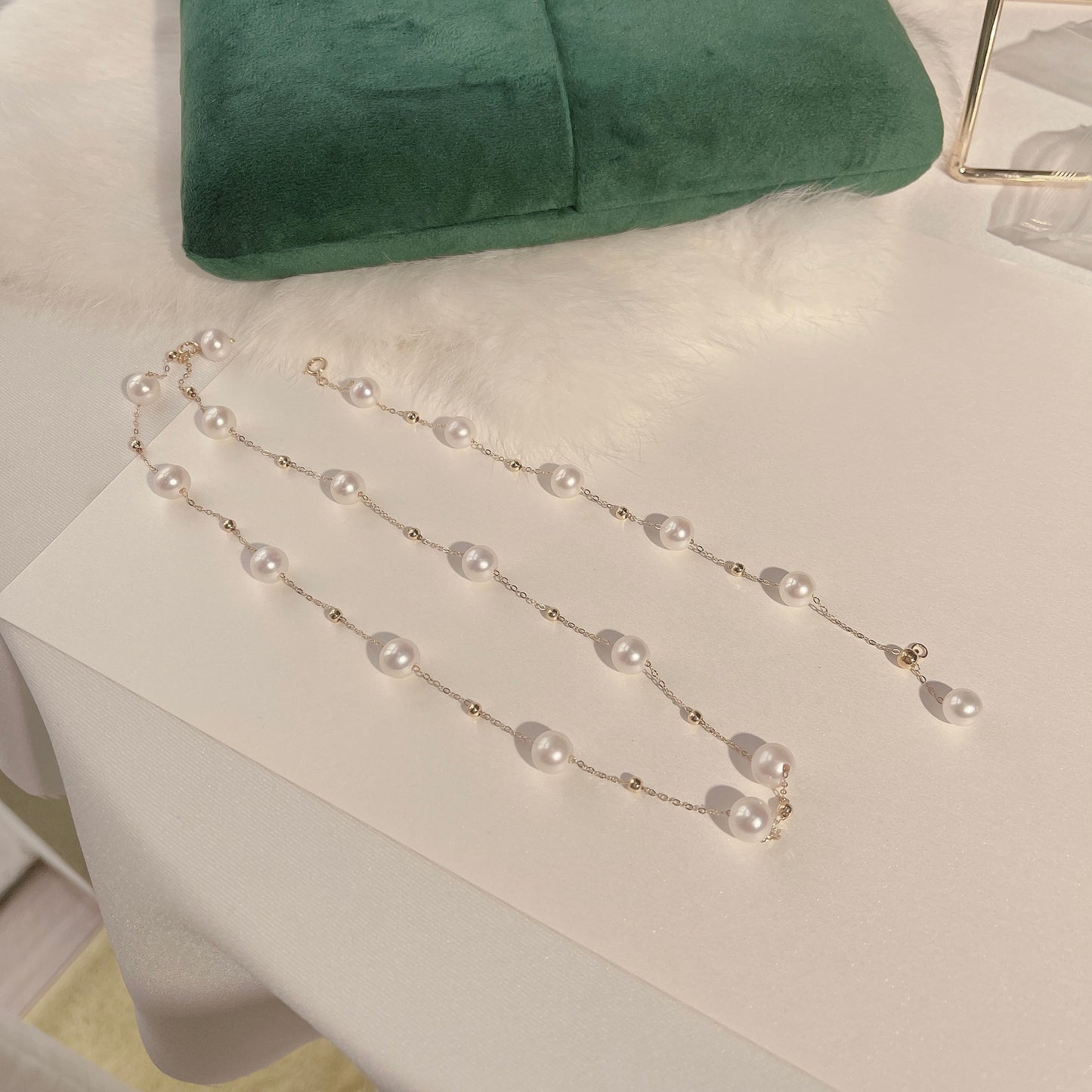 Twinkle Pearl Necklace